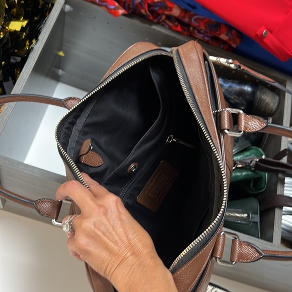 Coach Leather Lap Top Bag New w/o tags - Picture 5 of 11